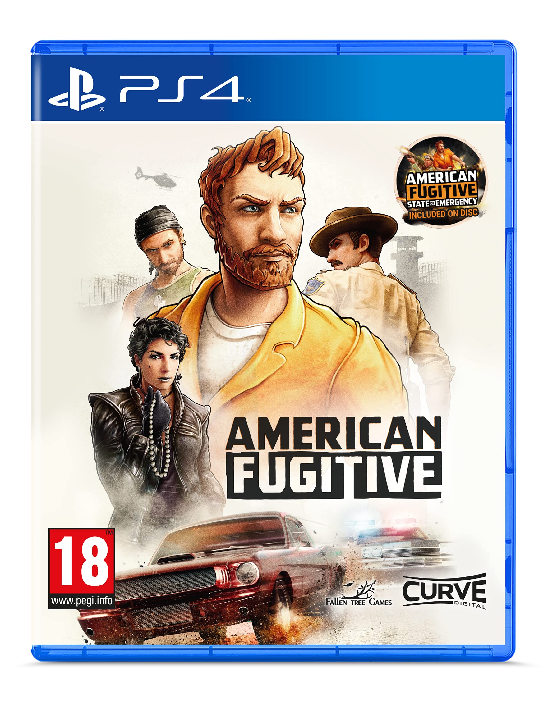 Fugitif américain - Playstation 4 Fugitif américain - Playstation 4